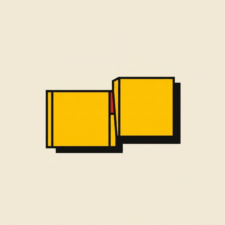 Ilustración editorial minimalista sobre alineación de acabados y remates en reformas